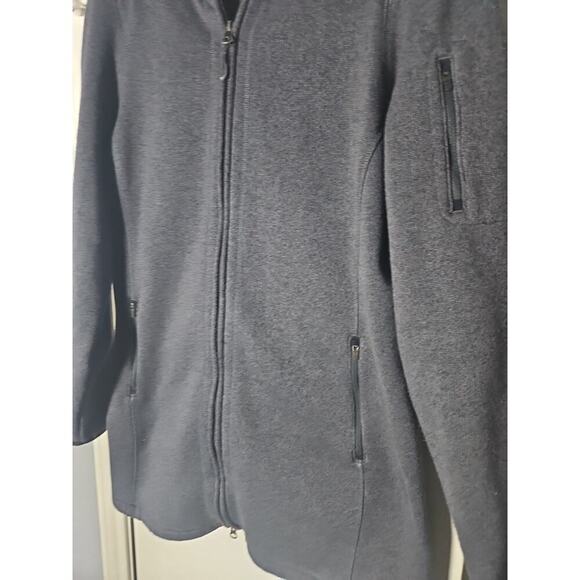 LL Bean Men’s XL Full Zip Hoodie Jacket Shirt Polyester Gray - Picture 2 of 6